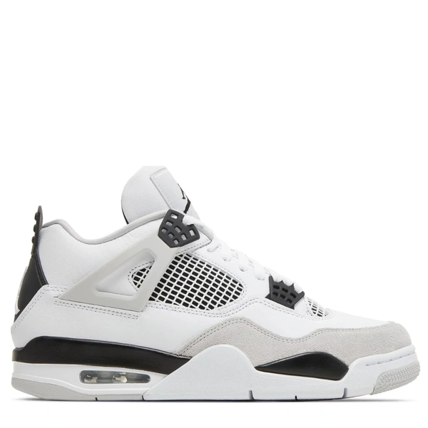Retro 4 military black - UK 8