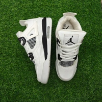 Retro 4 military black - UK 8