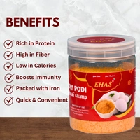 EHAS Idli Podi - 250g | Traditional Spice Blend | Gluten-Free | Rich in Protein & Fiber | 250g | Perfect for Idli, Dosa, Chapathi & More!