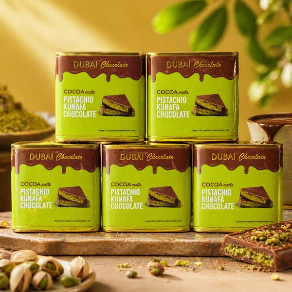 Pistachio Kunafa Chocolate|شوكولاتة كنافة بالفستق