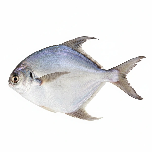 Silver Pomfret|الزبيدي - Whole, 500g-600g