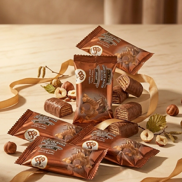 Wafer - Hazelnut | بسكويت ويفر بالشوكولاتة بالبندق