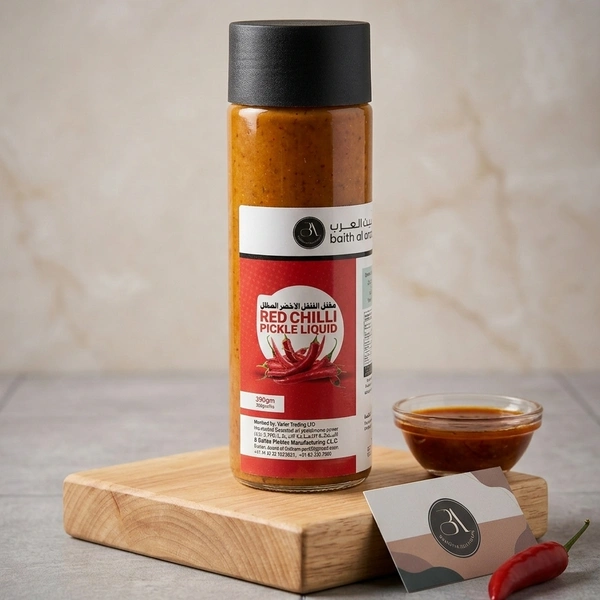 Red Chilli Pickle Liquid|مخلل الفلفل الأحمر السائل