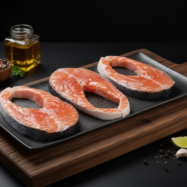 Atlantic Salmon|السالمون - 2.5Kg-3Kg, Steaks