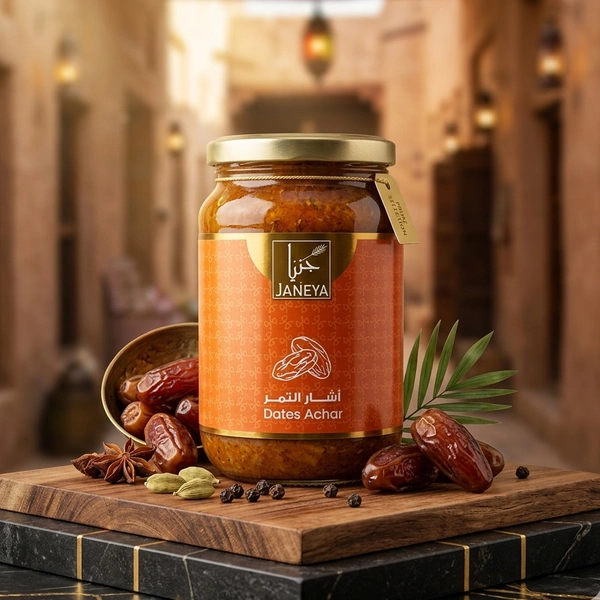 Dates Achar|جنيا آشار التمر