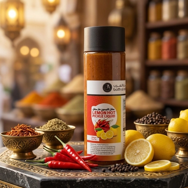 Lemon Hot Pickle Liquid|مخلل الليمون حار سائل