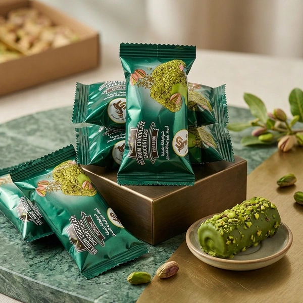 Chocosticks - Pistachio | شوكولاتة جيكسية بالفسدق