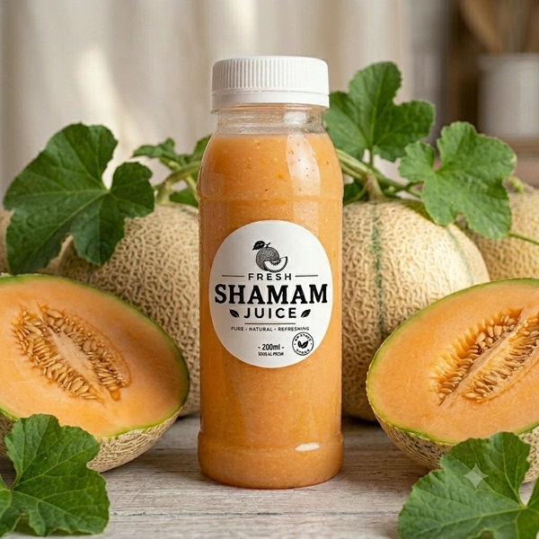 Souq Al Fresh Sweet melon Juice|عصير الشمام - Without Sugar, 200ml