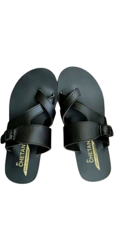 MyChetan Mens Stylish Slippers Black Color, Durable Sole, All-Day Comfort, Waterproof, F3 Slipper For ₹210 - Black, 10