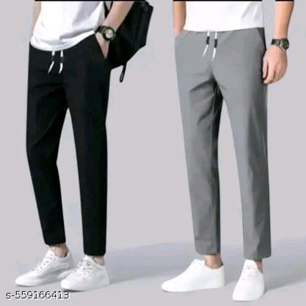 Men Multi Colour Track Pant - Black, M