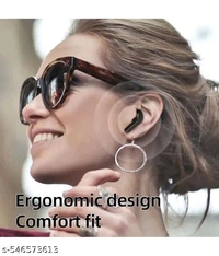 GWALBROS ULTRA PODS, AIRPODS with 40 Hours Playback and transparent Display_2 Bluetooth Gaming Headset (BLACK, In the Ear) - Black