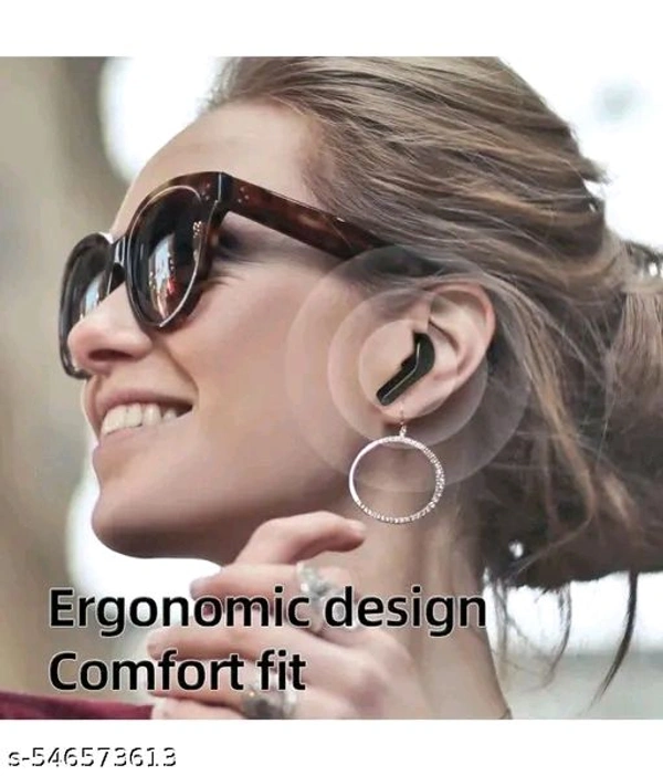 GWALBROS ULTRA PODS, AIRPODS with 40 Hours Playback and transparent Display_2 Bluetooth Gaming Headset (BLACK, In the Ear) - Black