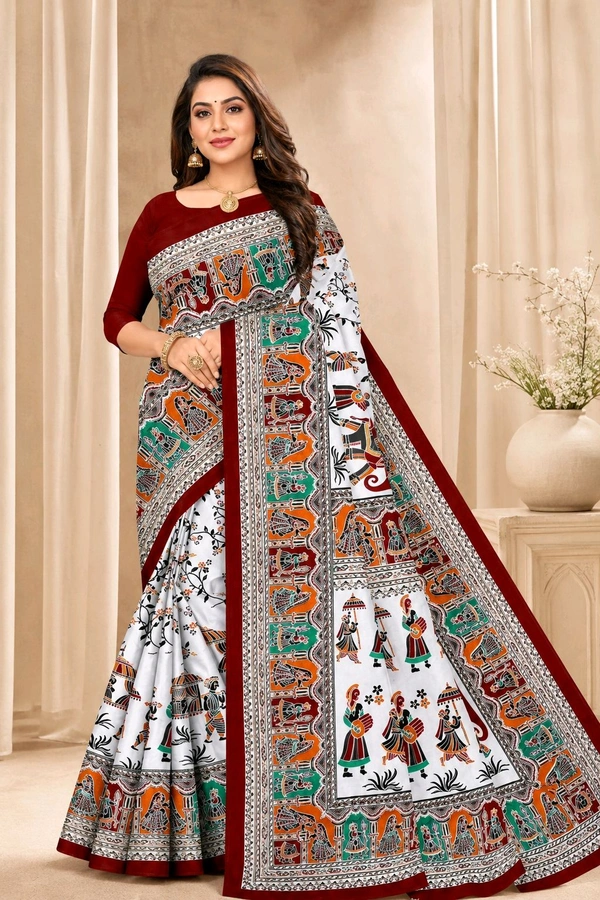 TARENI NX Most Demanding Pure Cotton Sambalpuri Saree Best Quality ( Sadi )