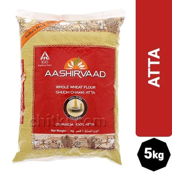 G RAMA Free Home π‘ Delivery π Atta Aashirvaad - 5KG