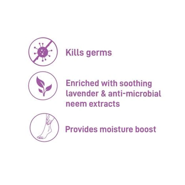 FREE HOME π DELIVERY π MyGlamm Wipeout Germ Killing Soap-Lavender & Neem-75gm