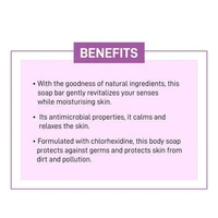 FREE HOME π DELIVERY π MyGlamm Wipeout Germ Killing Soap-Lavender & Neem-75gm