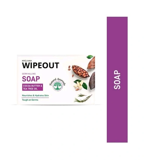 FREE HOME π π‘ DELIVERY π MyGlamm Wipeout Germ Killing Soap with Cocoa Butter & Tea Tree Oil.