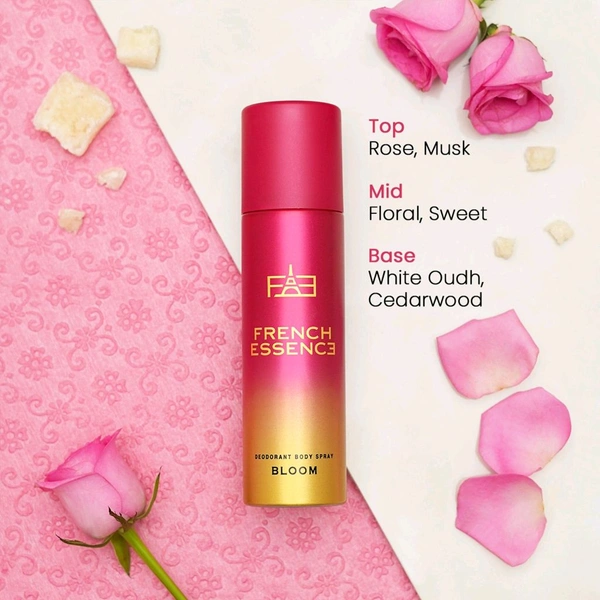 G RAMA Free Home π‘ Delivery π French Essence Bloom Deodorant Body Spray For Women (150ML)