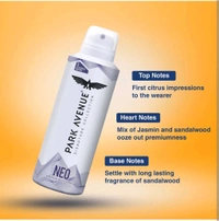 G RAMA Free Home π‘ Delivery π Park Avenue Neo Premium Body Spray (For Men) 150 ml - White