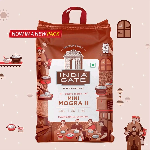 India Gate Basmati Rice
India Gate Mini Mogra II Aged Broken Grain Basmati Rice, 5 Kg pack
G RAMA Choice