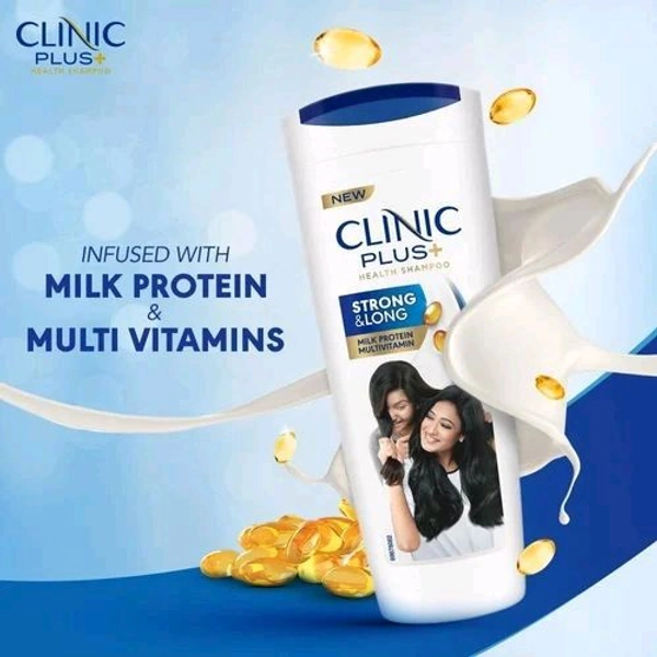 Clinic plus Clinic Plus Health Shampoo Strong &Long Milk Protein Multivitamin