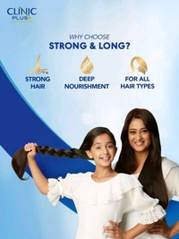 Clinic plus Clinic Plus Health Shampoo Strong &Long Milk Protein Multivitamin