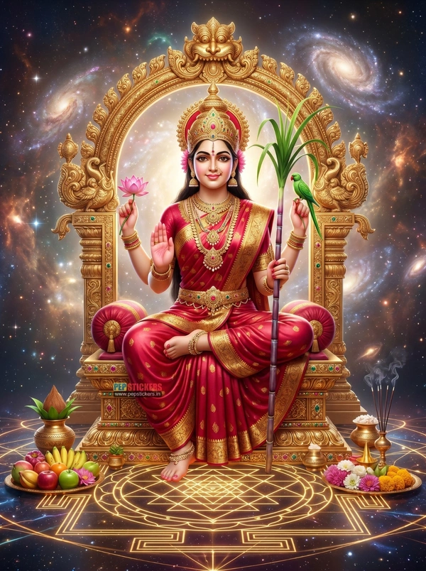 Lalitha Devi Acrylic Photo - 12x18 inches