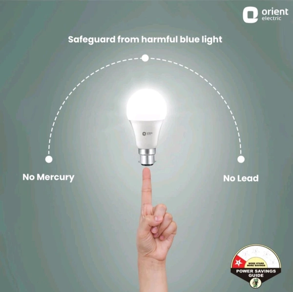 Orient 9watt Bulb - White, Free