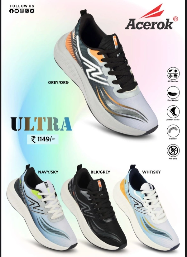 Acerok athletic footwear