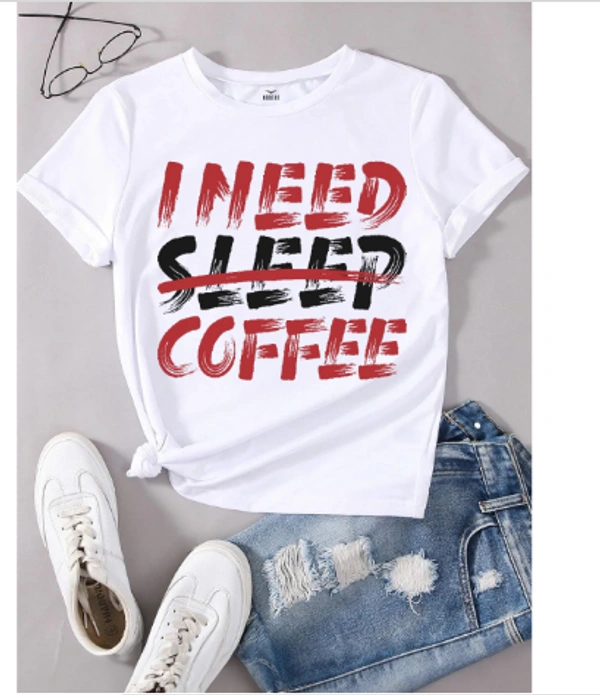 "I NEED SLEEP COFFEE" - L, Black
