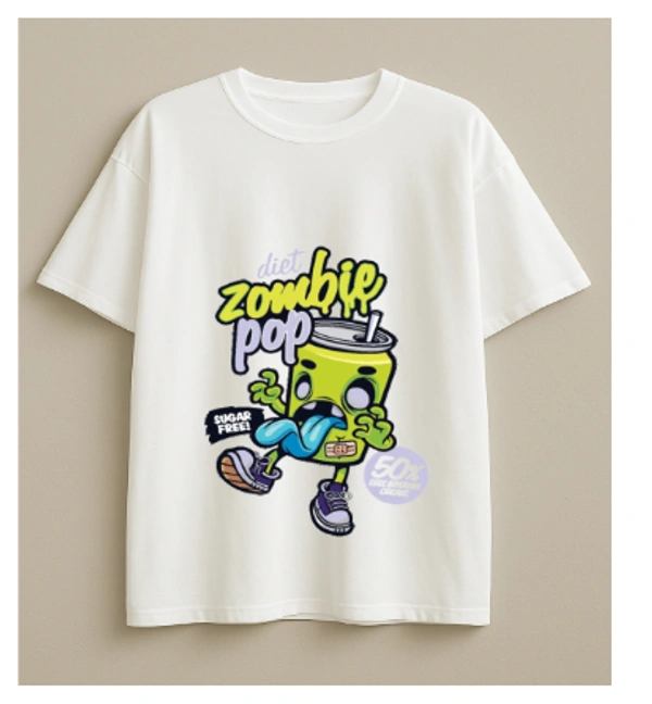 Diet Zombie Pop Tshirt - M, Pink