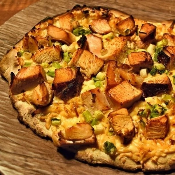 BBQ smoked Pizza