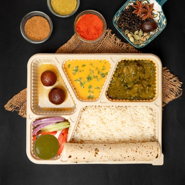 Methi Chicken Full Meal