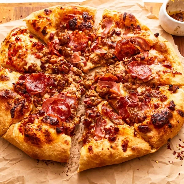 the meat eater pizza