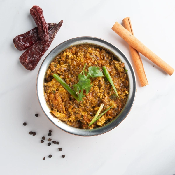 Handi Egg Keema Masala