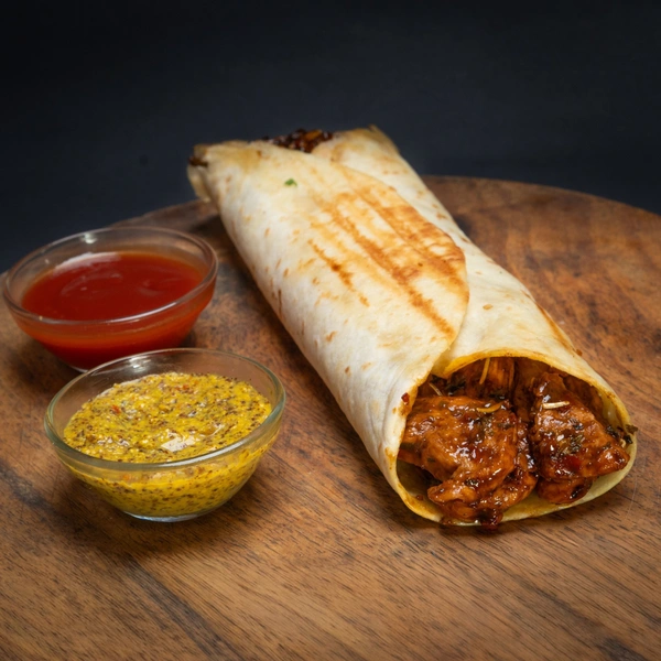 BBQ Chicken & Cheese Wrap