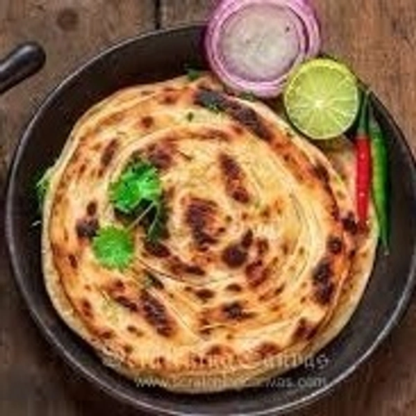 Laccha Paratha – Flaky, layered whole wheat paratha