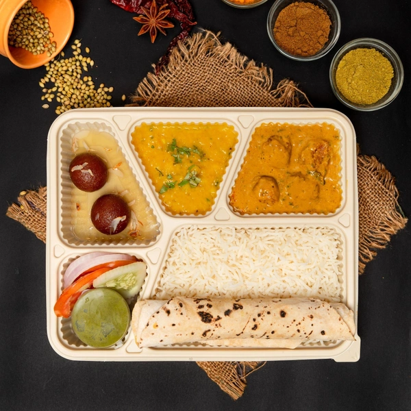 Panjabi Dum Aloo Full Meal
