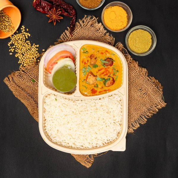 Panjabi Dum Aloo Rice Meal