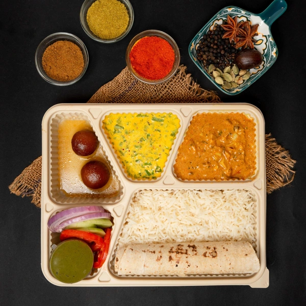 Egg Kheema Full Meal