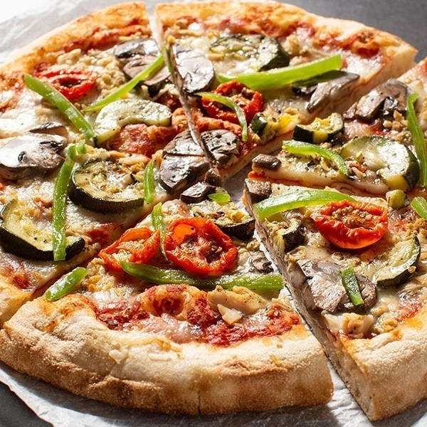 grilled vegetable pizza