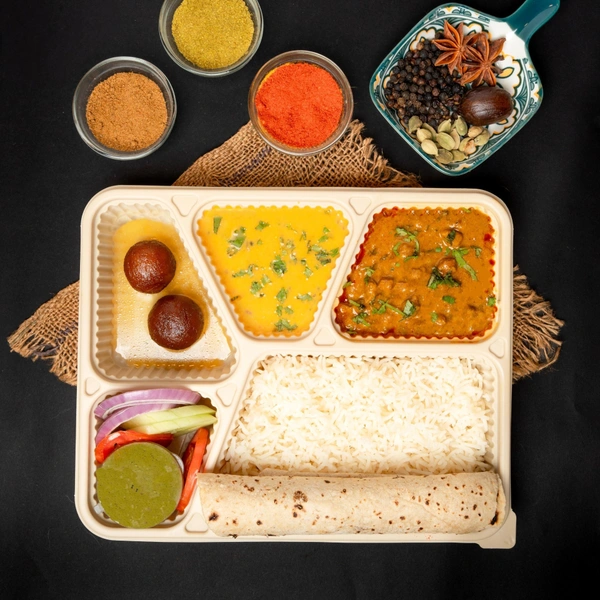 Kala Channa Masala Full Meal