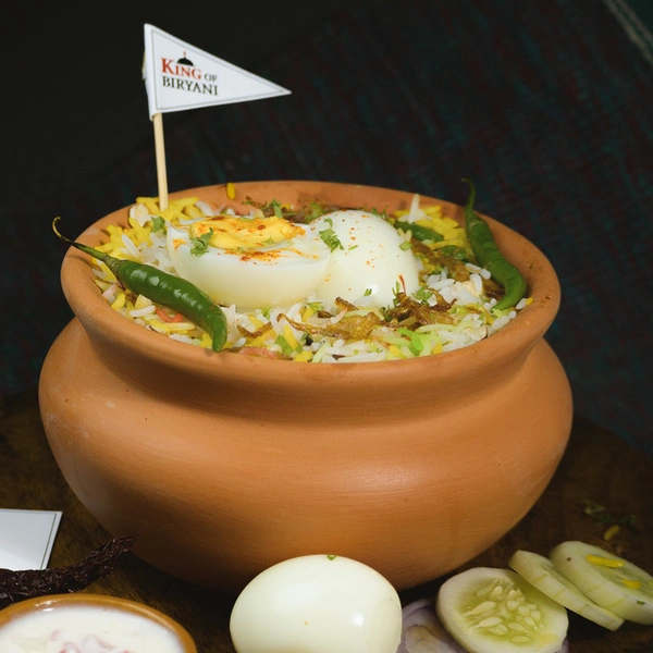 Mumbai Street-Style Egg Biryani
