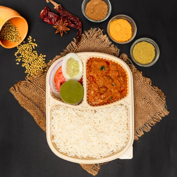 Dilli Dhaba Rajma Rice Meal