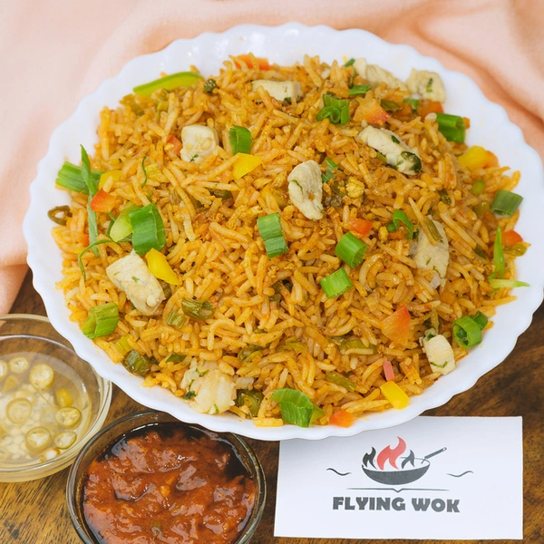 Schezwan Fried Rice Chicken