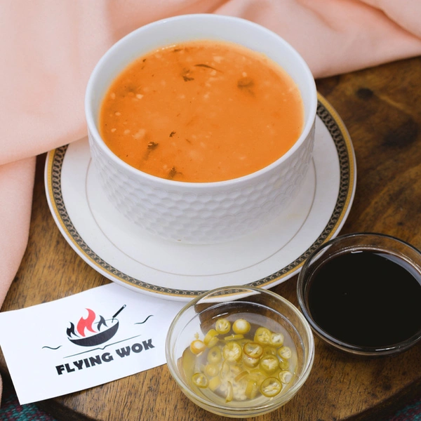 Spicy Schezwan Soup Veg