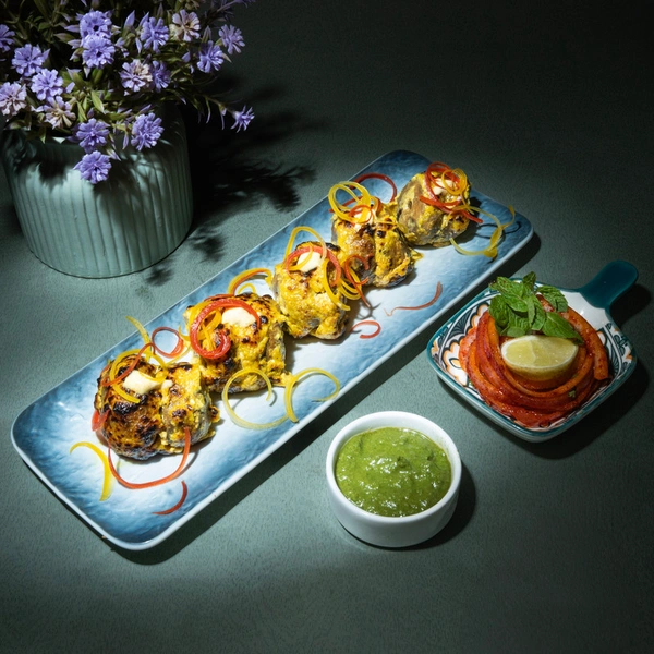 Tandoori Stuffed Mushroom