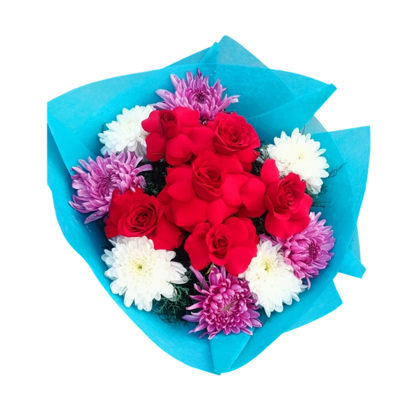 Mix Flower Bouquet with Roses