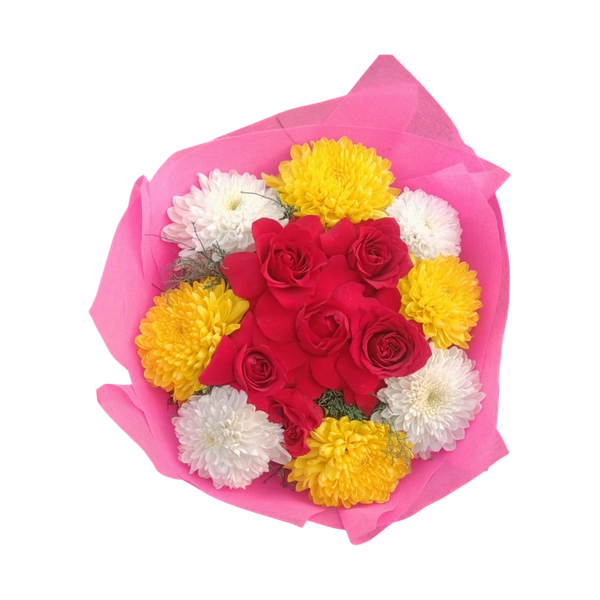 Mix Flower Bouquet with Roses