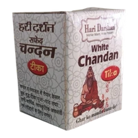 Hari Darshan White Chandan Tika - 40 grams